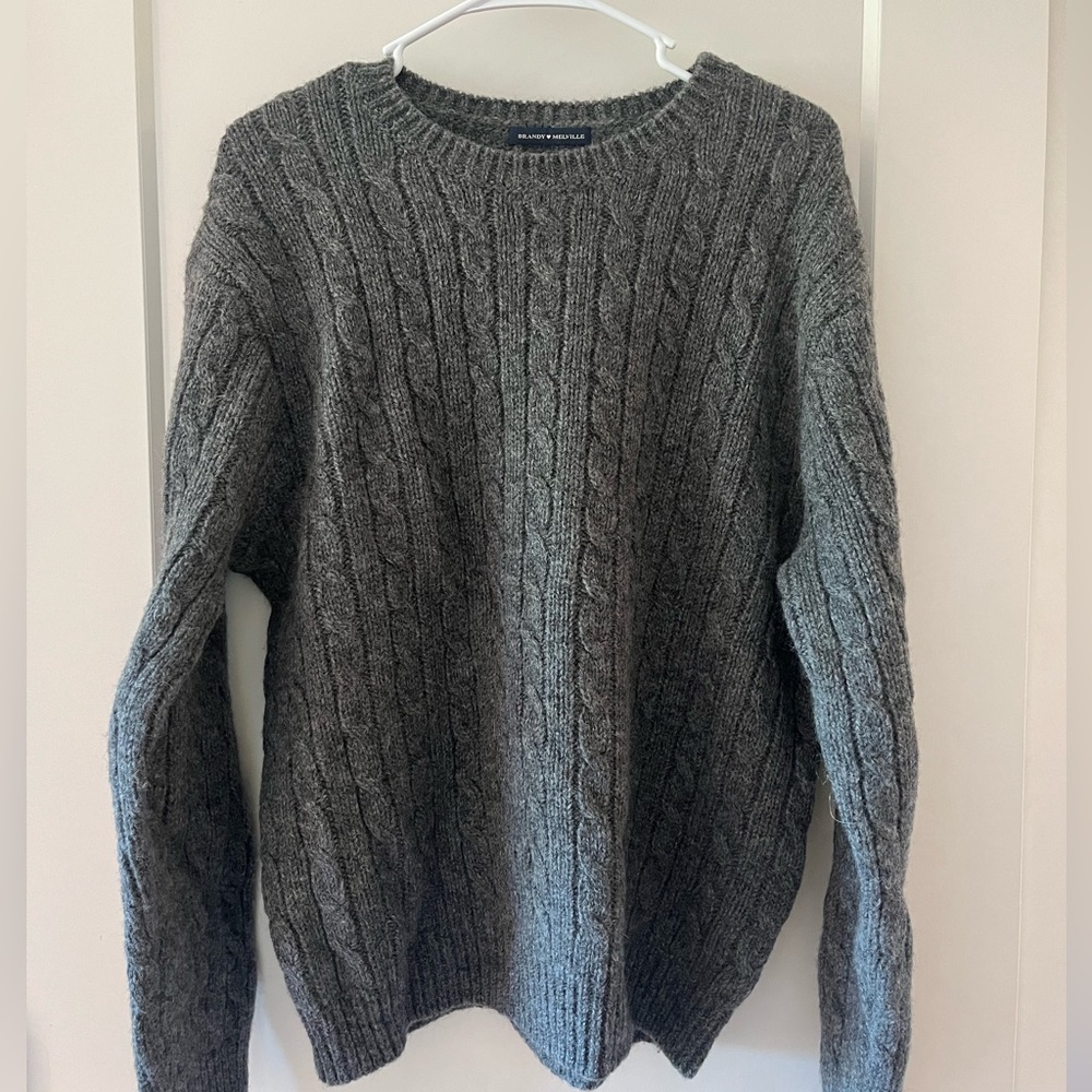 Brandy Melville Grey wool sweater